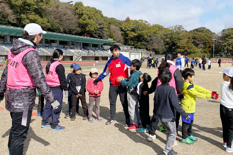 陸上教室の様子